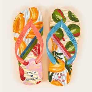 Farm Rio x Havaianas Fruits Scarves Flip Flops